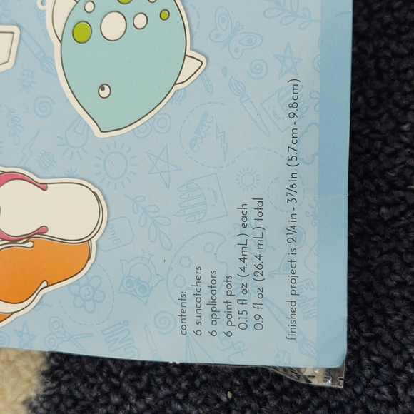 Bright Minds by Nicole Ocean Paradise Sun Catcher Kits - 12 Total Crafts - NWT - Picture 4 of 7